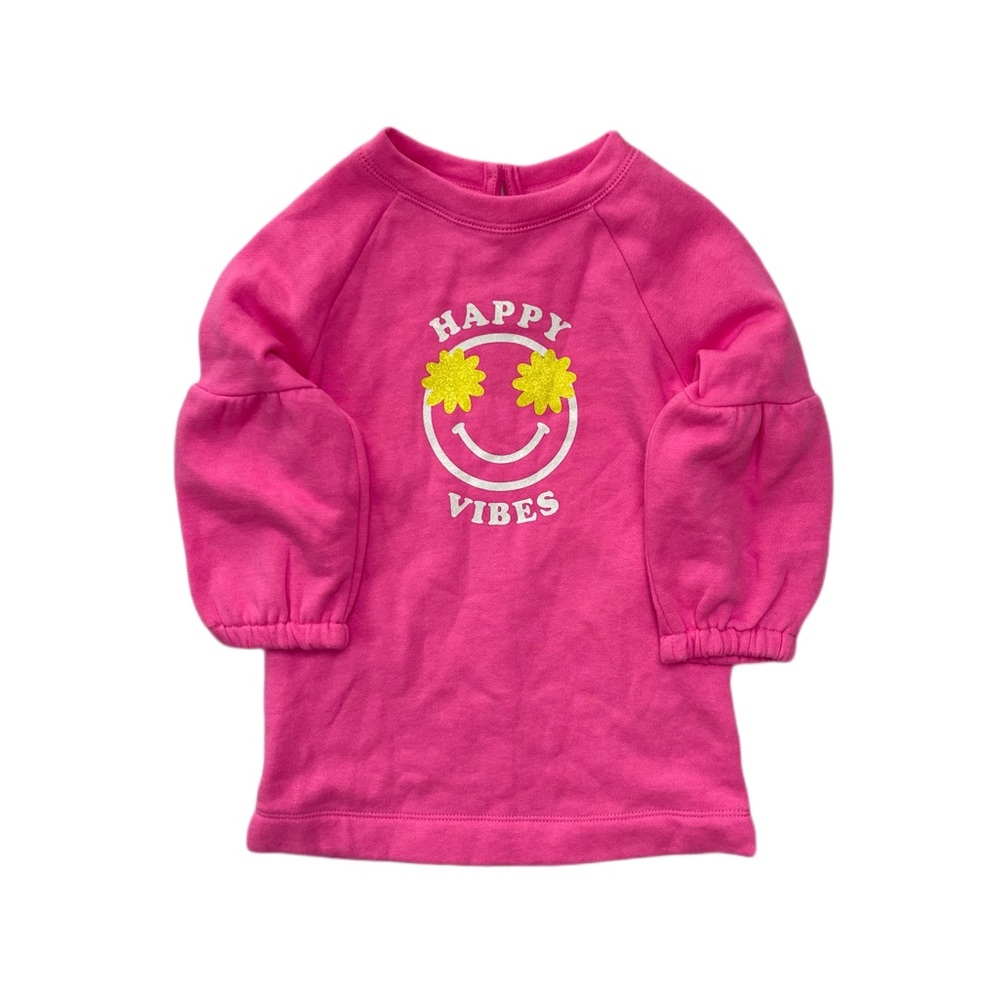 NWT Baby Gap Pink Sweater Dress 2T